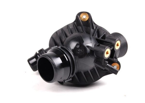NEW GENUINE BMW 2.3I 2.5 2.8 3.0 PETROL ENGINE COOLANT THERMOSTAT WITH HOUSING 11537549476 - Image 2