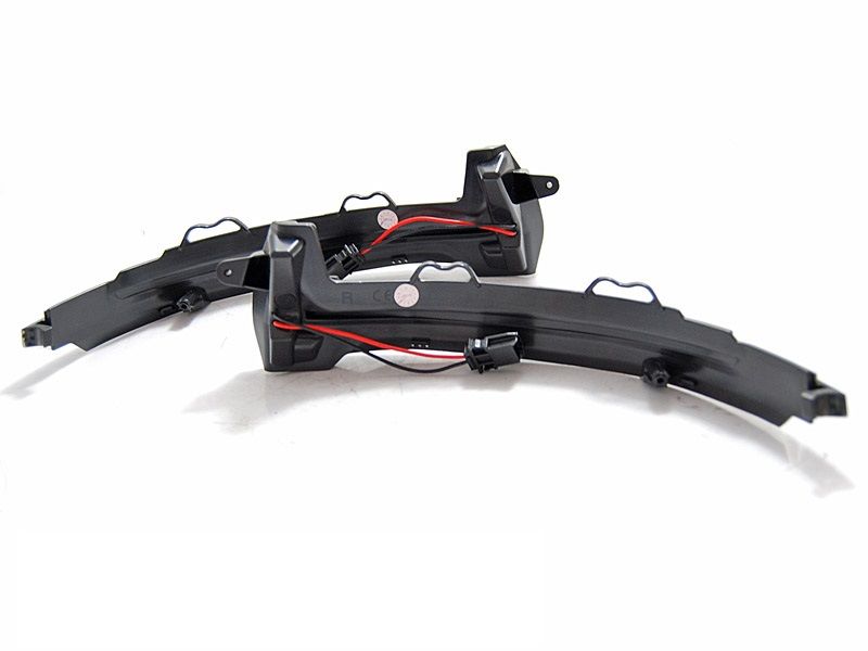 FRONT TURN MARKERS IN THE MIRROR SMOKE LED SEQ fits AUDI A4 16-18 - Image 3