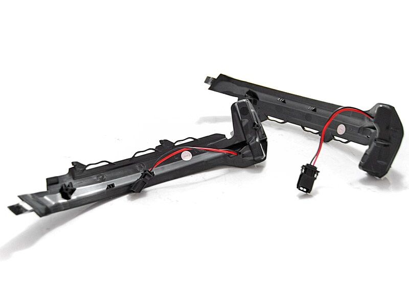 FRONT TURN MARKERS IN THE MIRRORS SMOKE LED SEQ fits Audi R8 II 2015 - - Image 3