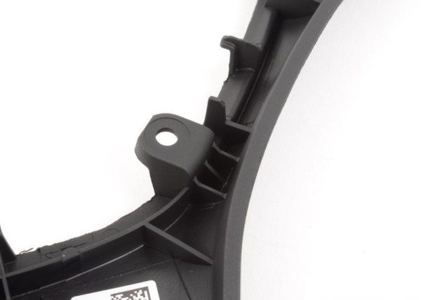 NEW GENUINE BMW X5 E70 X6 E71 E72 STEERING WHEEL COVER TRIM BLACK  32306796758 - Image 3