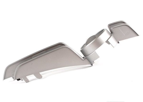 BMW GENUINE E46 1998 - 2003 COUPE CABRIO FRONT BUMPER FOG LIGHT GRILLE LEFT TRIM 51117016515 - Image 5