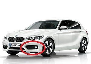BMW NEW OEM 1 SERIES F20 F21 LCI 120i 120d FRONT BUMPER LOWER FOG GRILL LEFT N/S 51117371669 - Image 2