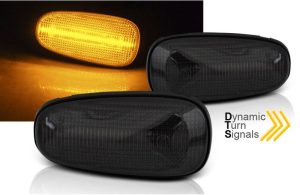 SIDE TURN MARKERS SMOKED LED SEQ Fits OPEL ASTRA G 1997 - 2004