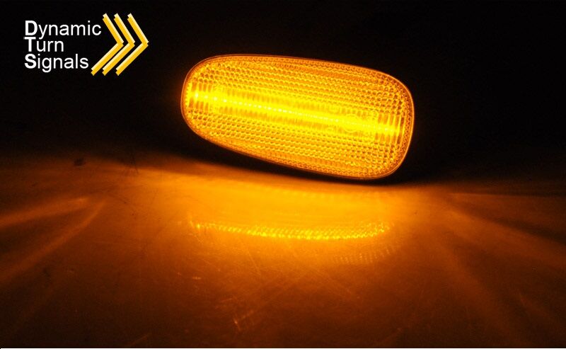 SIDE TURN MARKERS SMOKED LED SEQ Fits OPEL FRONTERA B 2001 - 2004 - Image 3