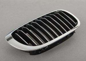 FOR NEW GENUINE BMW 3 SERIES E46 FRONT BUMPER KIDNEY GRILLE RIGHT CHROME