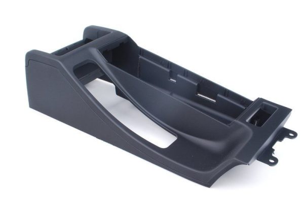 NEW GENUINE BMW 3 SERIES E46 SHORT CENTER CONSOLE TRIM BLACK RHD 51168234156