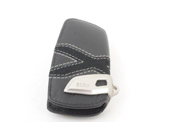 BMW NEW GENUINE 1 3 4 5 6 7 X4 KEY FOB CASE LEATHER XLINE PROTECTOR 82292355521 - Image 3