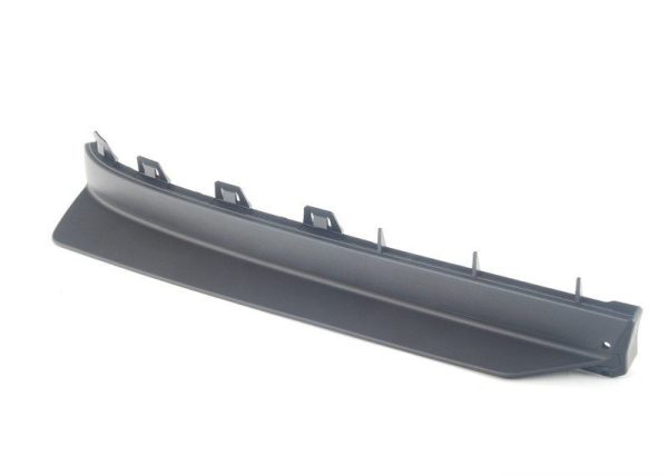 NEW GENUINE PORSCHE CAYENNE FRONT BUMPER LOWER BLACK SPOILER RIGHT O/S - Image 3
