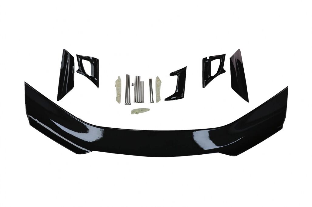 Trunk Spoiler Boot Lid Spoiler suitable for Chevrolet Camaro (2016-Up) Piano Black - Image 7