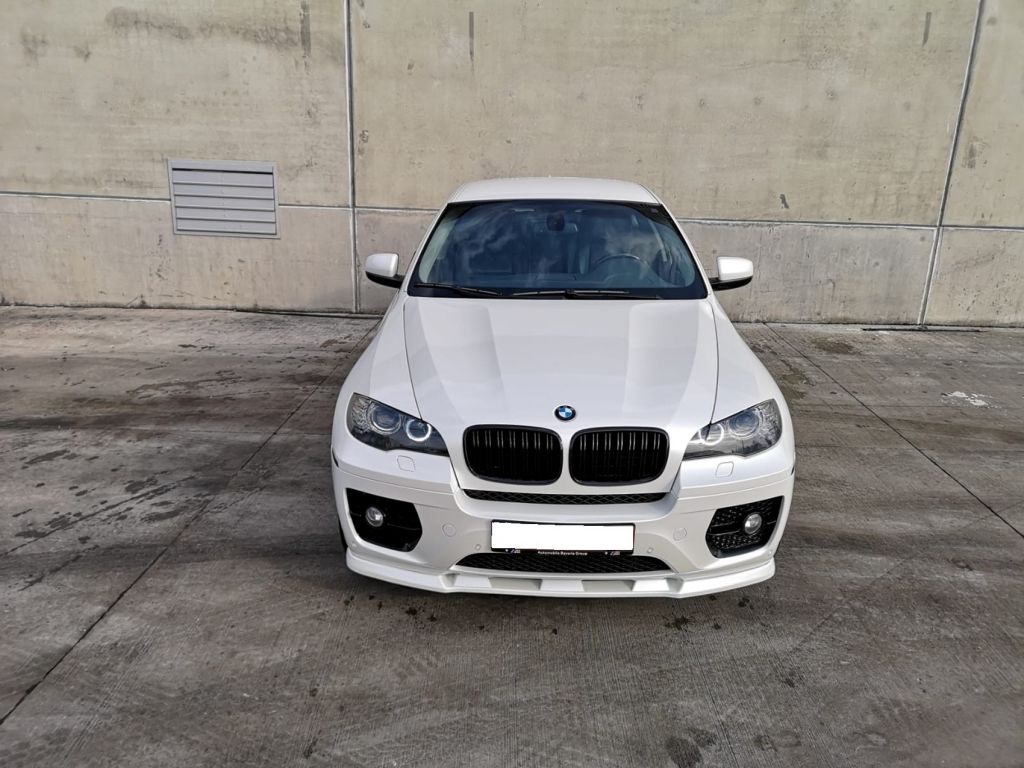 Front Bumper Spoiler Spliter Extension Lip suitable for BMW X6 E71 (2008-2010) Black - Image 11