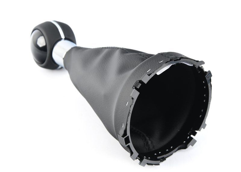 NEW GENUINE MINI F55 F56 F54 F60 MANUAL 6 GEAR LEATHER BLACK SHIFT KNOB 25117641999 - Image 3