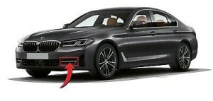 NEW GENUINE BMW 5 SERIES G30 LCI FRONT LOWER BUMPER AIR INLET OPEN LEFT N/S  51139498599