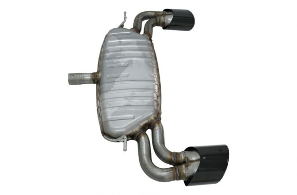 Complete Exhaust System suitable for Audi A3 8V Hatchback / Sportback / Coupe (2012-2019) RS3 Design Piano Black Tips - Image 6