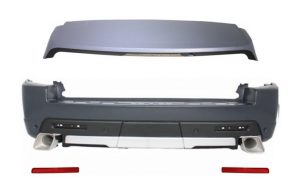 Rear Bumper with Roof Spoiler suitable for Land Rover Range Rover Sport (2005-2009) L320 Autobiography Design