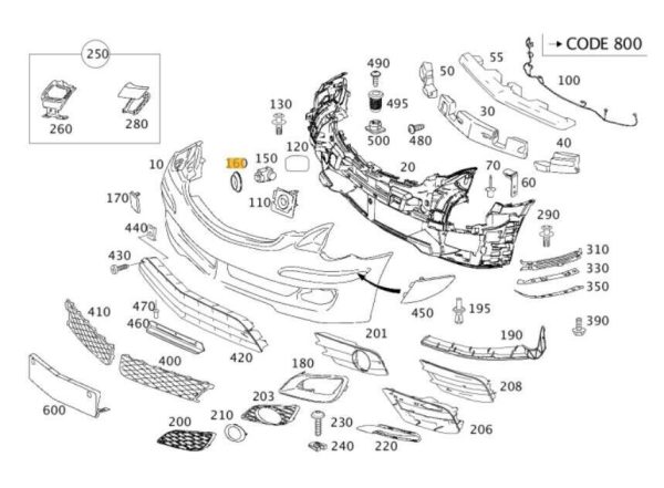 NEW GENUINE MERCEDES BENZ PDC PARKING DISTANCE CONTROL SENSOR SEAL RING A2155420051 - Image 2