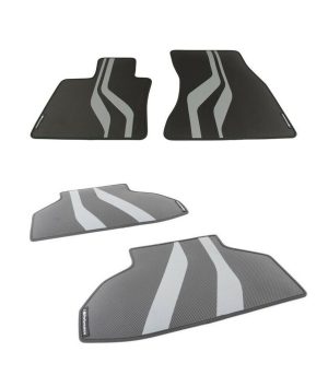 BMW NEW GENUINE X5 F15 F85 X6 F16 F86 M PERFORMANCE FLOOR MATS FRONT + REAR