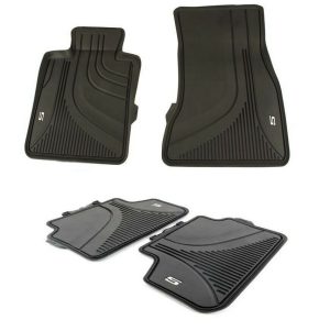 NEW GENUINE BMW 5 SER G30 G31 F90 M5 ALL WEATHER RUBBER FLOOR MATS LHD SET 51472414218+51472414219