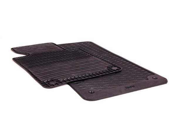 NEW GENUINE BMW 3 SERIES E46 FRONT ALL WEATHER RUBBER FLOOR MATS LHD 82559408540