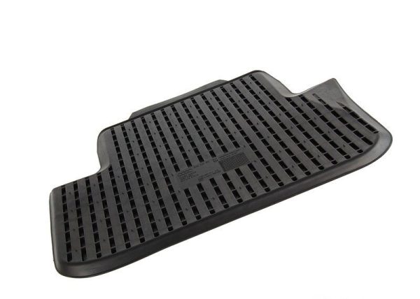 FOR NEW GENUINE AUDI A4 A5 B8 REAR ALL WEATHER RUBBER FLOOR MATS PAIR SET BLACK - Image 8