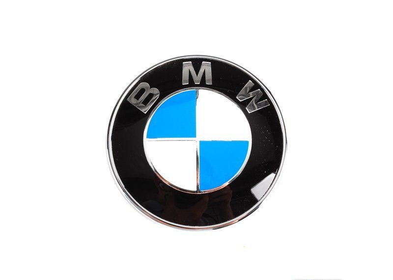 bNEW GENUINE BMW 3 SERIES E92 REAR TRUNK/BOOT BADGE EMBLEM CHROME 51147146051