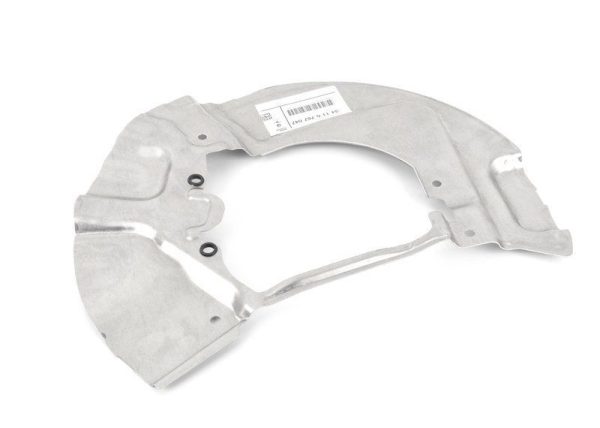 NEW GENUINE BMW 5 E60 FRONT BRAKE DISC BACK PROTECTION PLATE LEFT N/S 34116767647 - Image 2