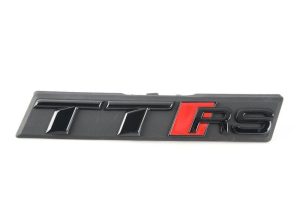 NEW GENUINE AUDI TTRS FRONT BUMPER GRILL BLACK EMBLEM 8S0853736DT94