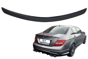 Trunk Spoiler suitable for Mercedes C-class W204 Limousine (2007-2014) Real Carbon Design