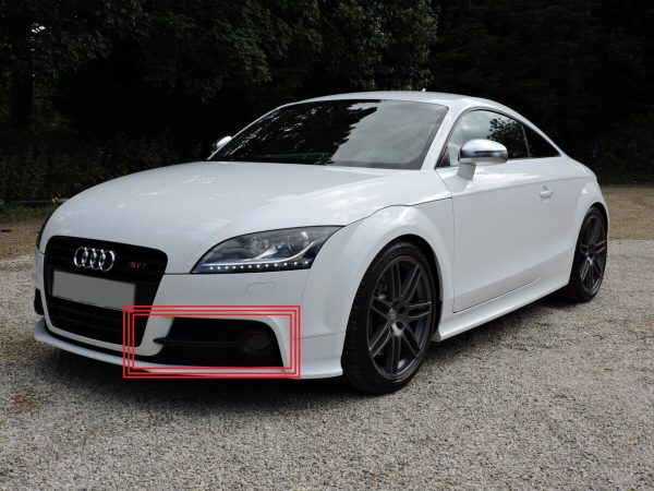 NEW GENUINE AUDI TTS S-LINE 11-14 FRONT BUMPER RIGHT LEFT FOG LIGHT GRILL SET - Image 3