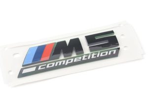 BMW NEW GENUINE M5 F90 COMPETITION REAR TRUNK LABEL STICKER BADGE EMBLEM 51148078714