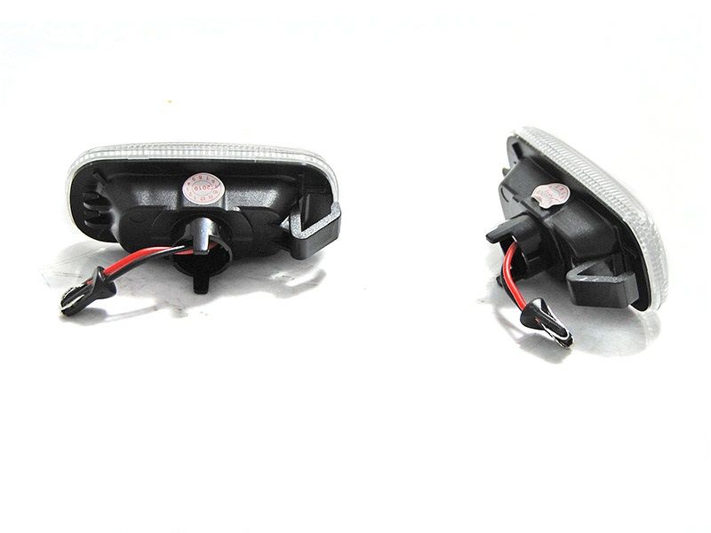 FRONT SIDE TURN MARKERS LED SEQ WHITE Fits AUDI A4/S4 (B6) 2001 - 2004 - Image 2