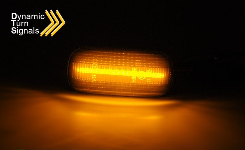 SIDE TURN MARKERS WHITE LED fits MERCEDES VITO W638 1996-2003 - Image 2