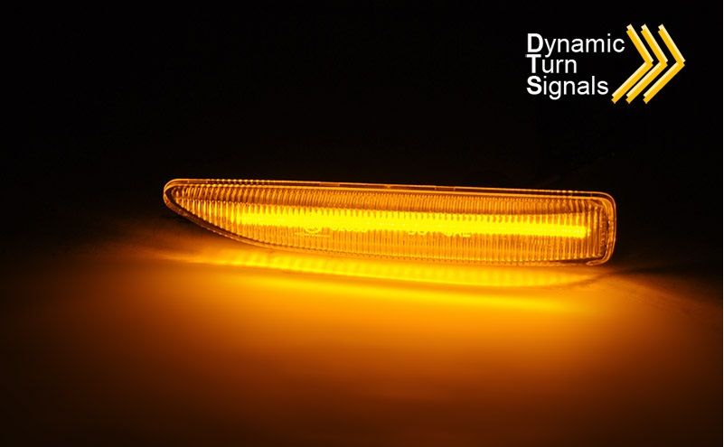 SIDE TURN MARKERS WHITE LED SEQ fits BMW E65 / E66 / E67 2001 - 2008 - Image 2