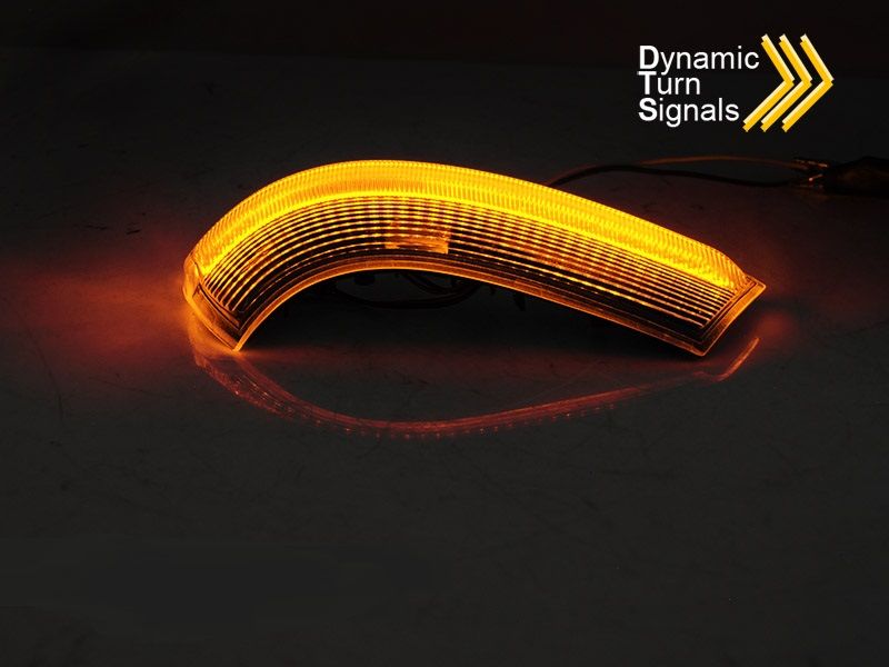 SIDE TURN MARKERS IN THE MIRROR WHIE LED SEQ fits VW GOLF 6 2009-2013 VARIANT - Image 2