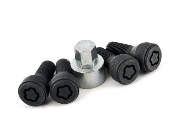 NEW GENUINE BMW X3 X5 X6 SERIES WHEEL SECURITY LOCKING BOLTS SET 36132453961 - Image 3
