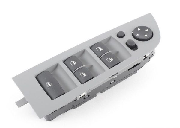 NEW GENUINE BMW 3 SERIES E93 LCI POWER WINDOW SWITCH GREY ASSEMBLY LHD 61319217366