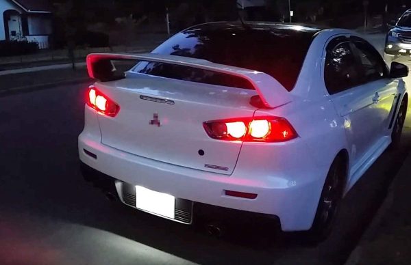 LED LICENCE PLATE LIGHTS FOR MITSUBISHI LANCER VII / VIII 04-16 - Image 2