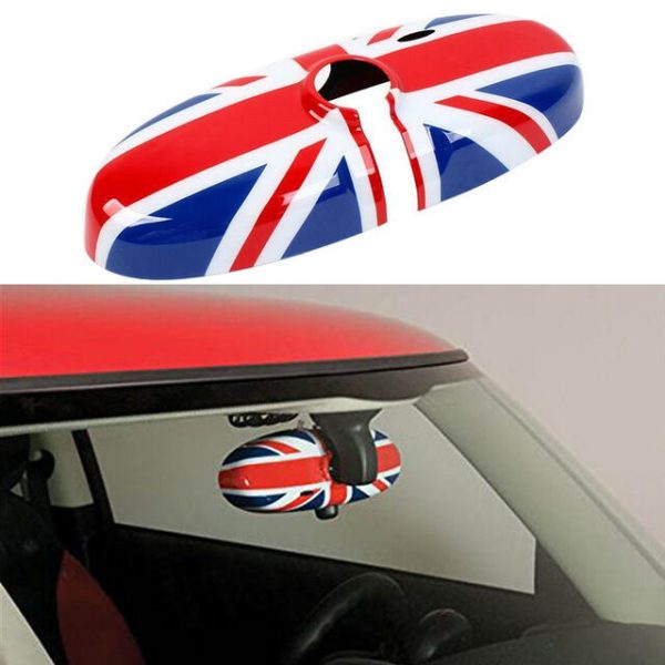 MINI NEW OEM COOPER R55 R56 R57 R60 R61 (2012-) UNION JACK INTERIOR MIRROR COVER 82252336849 - Image 2
