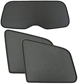 NEW GENUINE AUDI A6 S6 11-18 REAR WINDOW SUN PROTECTION THREE PART SET 4G0064160