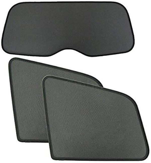 NEW GENUINE AUDI A6 S6 11-18 REAR WINDOW SUN PROTECTION THREE PART SET 4G0064160