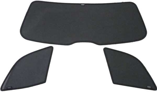 NEW GENUINE AUDI A3 S3 09-13 REAR WINDOW SUN PROTECTION THREE PART SET 8P4064160
