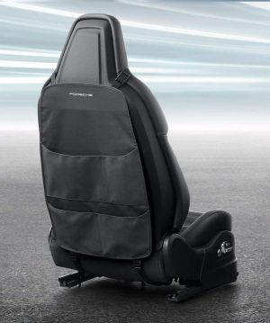 Genuine Porsche Seat Backrest Rear Protector with Storage Compartments/ Cargo Organizer