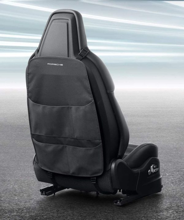 Genuine Porsche Seat Backrest Rear Protector with Storage Compartments/ Cargo Organizer