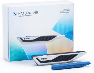v2. Genuine BMW Natural Air Starter kit Car Freshener Holder + 1x Fragrance Stick