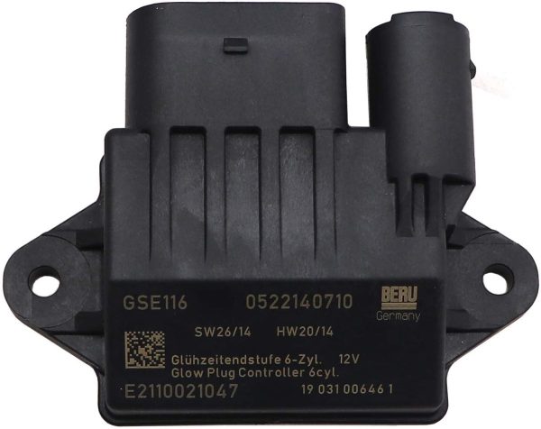 Genuine Mercedes 6 cylinder BorgWarner (BERU) Preheating control unit glow plug Diesel system 6pin - Image 2