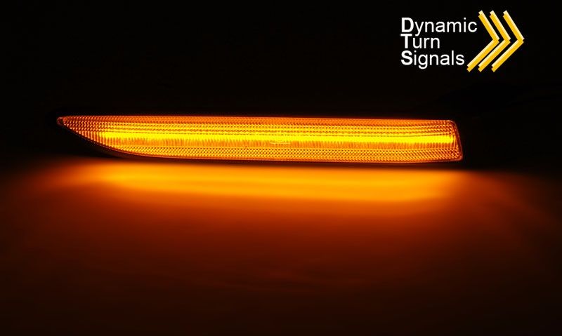 SIDE TURN MARKERS SMOKE LED SEQ fits FORD MONDEO MK IV 07-14 - Image 2