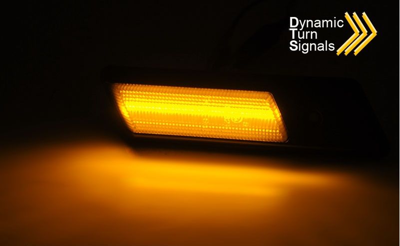 SIDE TURN MARKERS WHITE LED SEQ fits BMW E36 12.1990 - 09.1996 PreFacelift - Image 2