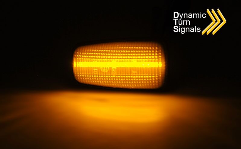 SIDE TURN MARKERS LED WHITE SEQ fits CITROEN SAXO 1996 - 2003 - Image 2