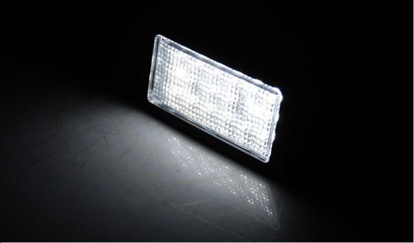 LICENSE LED LIGHTS fits SEAT IBIZA 6J 5D 08-12 - Image 2