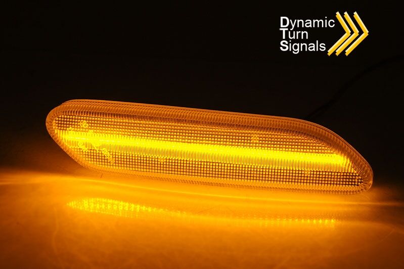 SIDE TURN MARKERS SMOKED LED SEQ fits MINI COOPER R60 R61 10-16 - Image 2