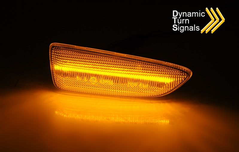 SIDE TURN MARKERS WHITE LED SEQ fits OPEL ZAFIRA C 2012 - 2016 - Image 2